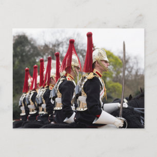 Blues und Royals Kavallerie Postkarte