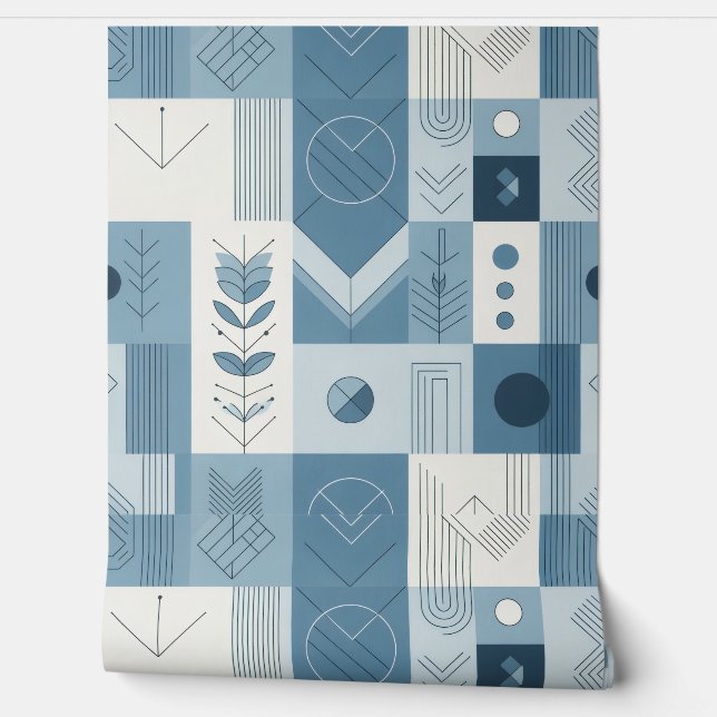 Blues Variety Tapete (Abrollen)