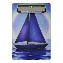 BlueSailBoat Mini Klemmbrett