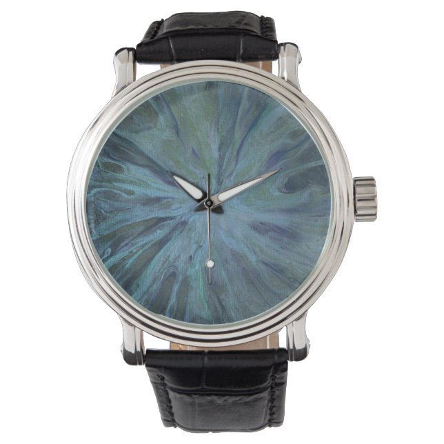 Bluesige Uhr (Vorderseite)