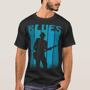Bluesman Guitarist - Vintage Blues Music for Blues T-Shirt