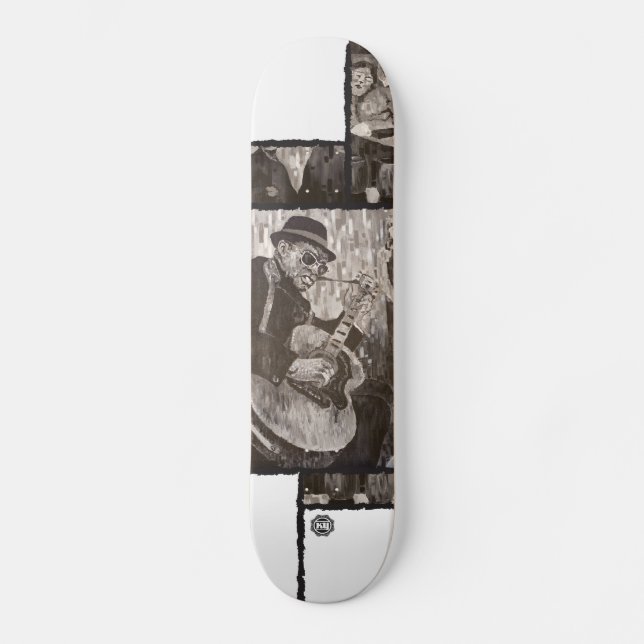 Bluesman Skateboard (Vorderseite)