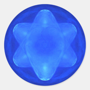 Bluestar Runder Aufkleber