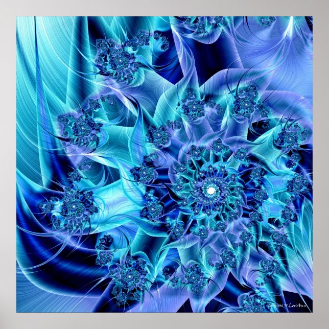 BlueSwirl Poster (Vorne)