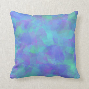 Bluesy Purples Throw Kissen
