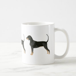 Bluetick Coonhound Basic Brettdesign individuell a Kaffeetasse