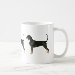 Bluetick Coonhound Basic Brettdesign individuell a Kaffeetasse