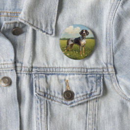 Bluetick Coonhound Button