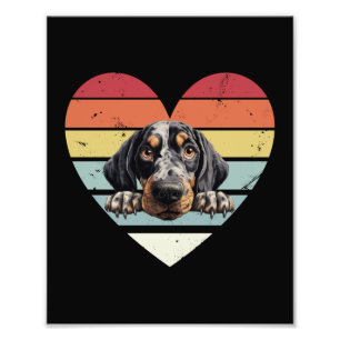 Bluetick Coonhound Dog Fotodruck