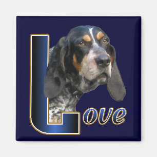 Bluetick Coonhound Geschenke Magnet