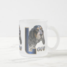 Bluetick Coonhound Geschenke Mattglastasse