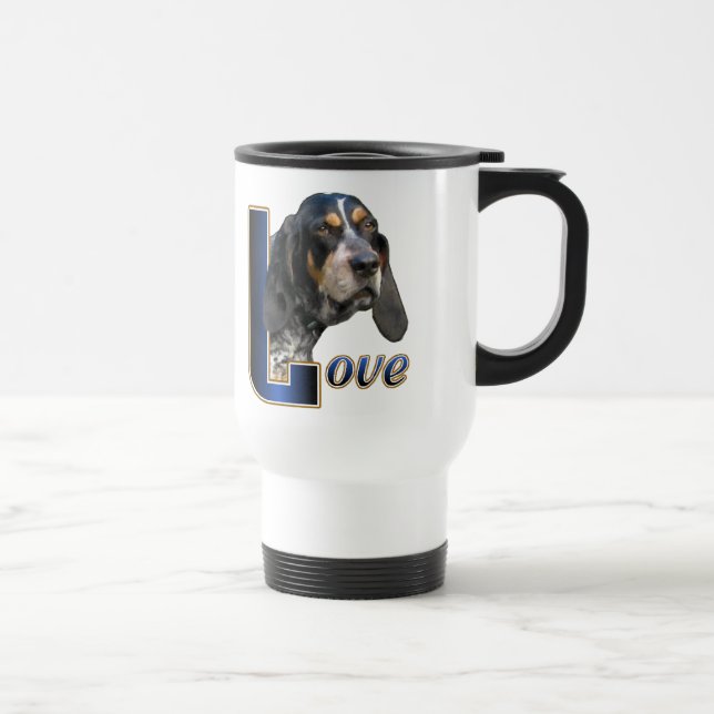 Bluetick Coonhound Geschenke Reisebecher (Rechts)
