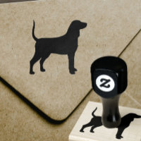 Bluetick Coonhound Hunde Silhouette