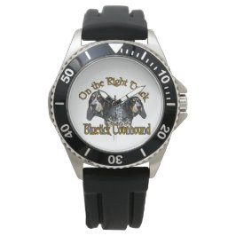 Bluetick Coonhound Liebe Geschenke Armbanduhr