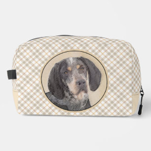 Bluetick Coonhound Malerei mit Markierungen Dog Ar Waschbeutel