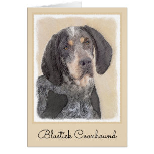 Bluetick Coonhound Painting - Niedlich Original Hu