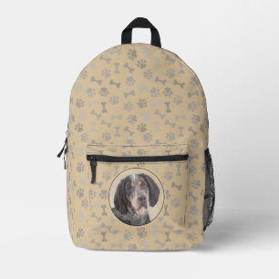Bluetick Coonhound Painting - Niedlich Original Hu Bedruckter Rucksack