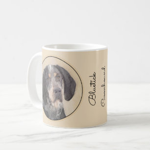 Bluetick Coonhound Painting - Niedlich Original Hu Kaffeetasse