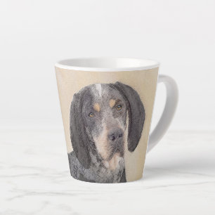 Bluetick Coonhound Painting - Niedlich Original Hu Milchtasse