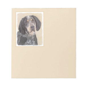 Bluetick Coonhound Painting - Niedlich Original Hu Notizblock