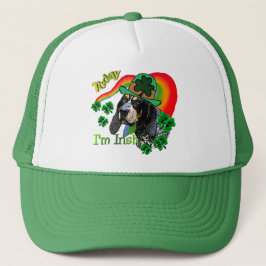 Bluetick Coonhound St Patricks Truckerkappe