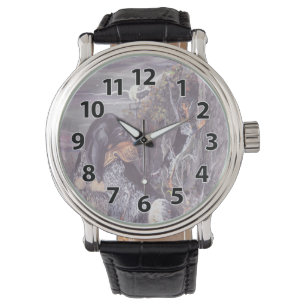 Bluetick Coonhound-Welpen-Träumer-Armbanduhr Armbanduhr