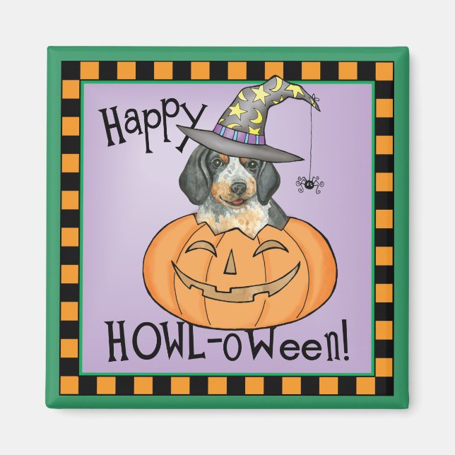 Bluetick Halloween Magnet (Devant)