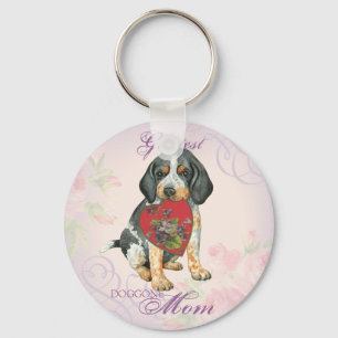 Bluetick Heart Mama Schlüsselanhänger