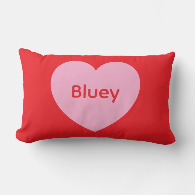 Bluey Hugs Reversible Lendenkissen (Vorderseite)