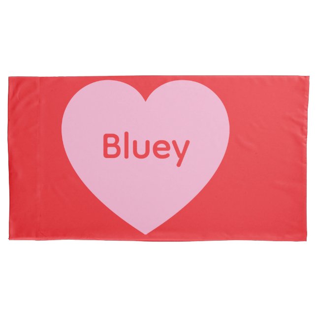 Bluey Kuschelreversible Kissenbezug (Vorderseite)
