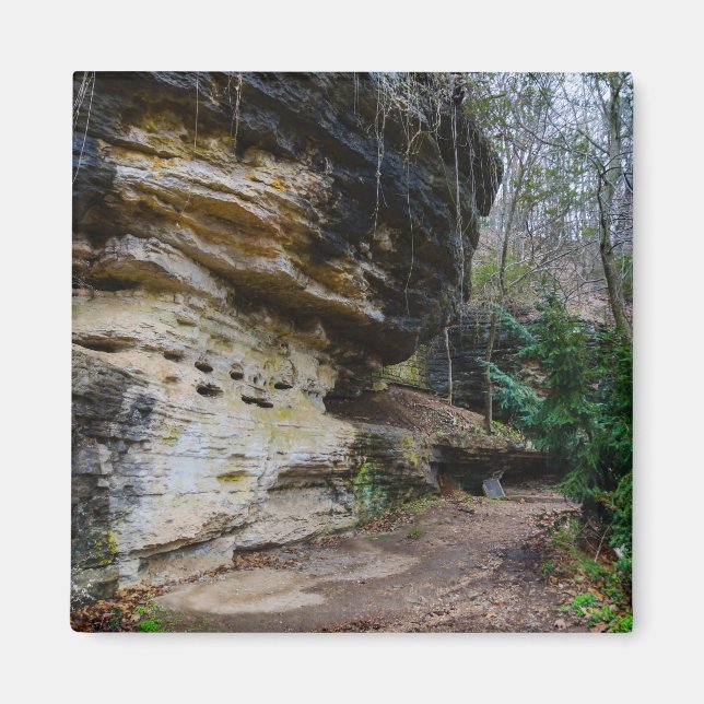 Bluff Lined Walk Magnet (Vorne)