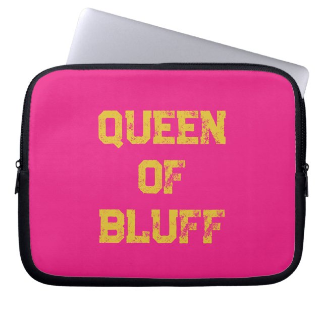 Bluff Queen Electronics Bag Laptopschutzhülle (Vorderseite)