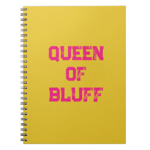 Bluff Queen Spiral Foto Notebook Notizblock