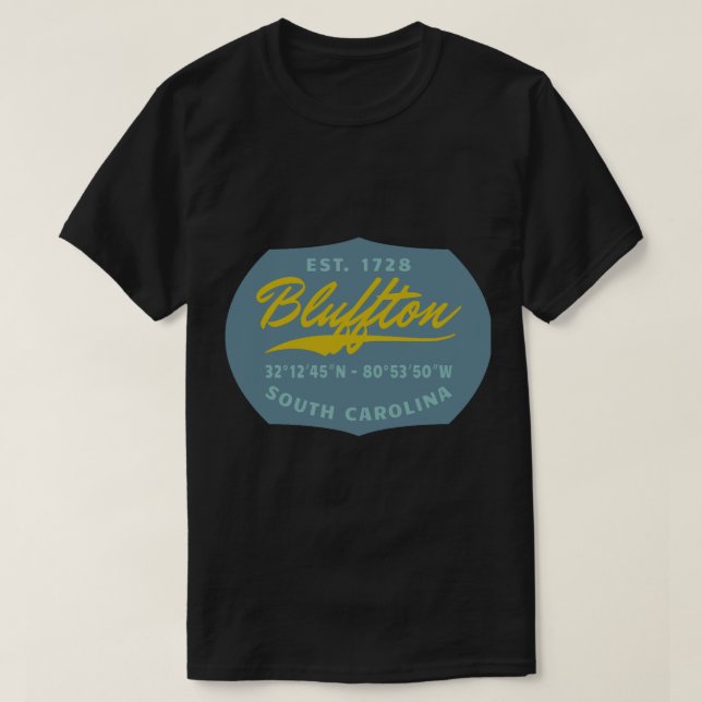 Bluffton, South Carolina T-Shirt (Design vorne)