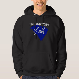 Bluffton South Carolina Yall Sc Palmetto State Str Hoodie