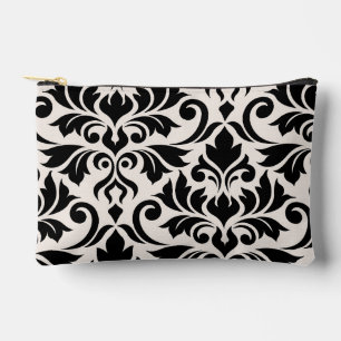 Blüh Damask Art. I 2Way Black + Cream Zubehörtasche