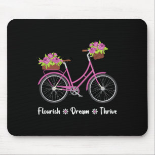 Blüh Dream Thrive Blumenbike Fahrrad Fahrrad Subti Mousepad