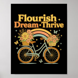 Blüh Dream Thrive Blumenbike Subtle 8647 Trum Poster