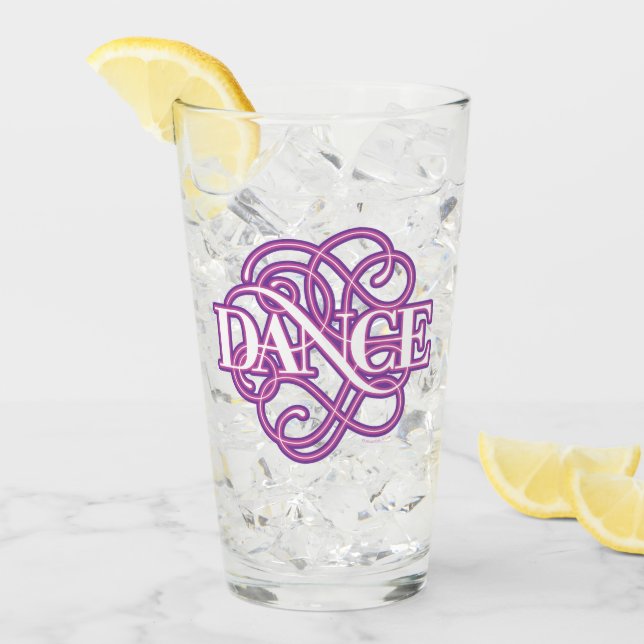 Blüh Glas (Vorderseite Ice)