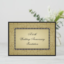 Blüh Golden Wedding Jubiläum Einladung