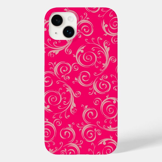 Blüh Swirl Case-Mate iPhone Hülle (Rückseite)