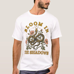 Blühe im Schatten - Schlangenblumen-Shirt T-Shirt