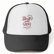 Blühe mit Anmut – Neujahr 2026 Trucker-Mütze