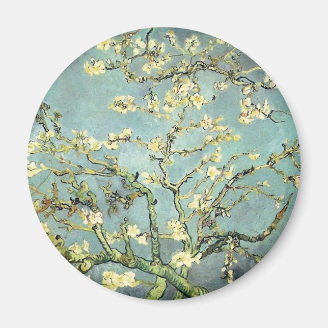 Blühen Almond Tree Van Gogh Kunst und Kultur Magnet (Vorne)