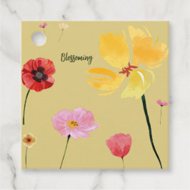 Blühen Geschenkanhänger