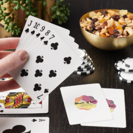 Blühen in der Liebe Spielkarten