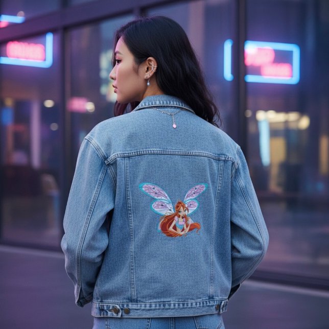 Blühen Jeansjacke (Von Creator hochgeladen)