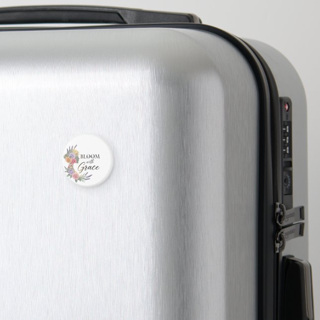 Blühen mit Grace Elegante Silhouette Magnet (In Situ (Gepäck))