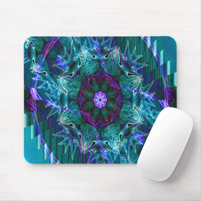 Blühen unter dem Meer.... Mousepad (Mit Mouse)