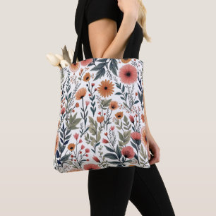 Blühen, wo du gepflanzt bist – Inspirierende Blume Tasche